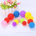 Plastic crystal ball with Bell cat toy ball